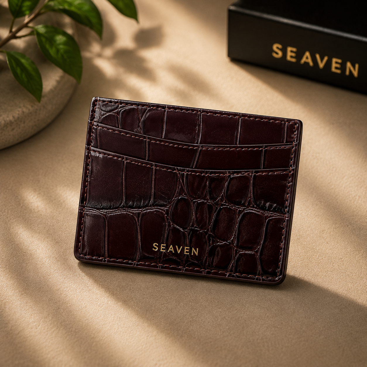 Slim card and cash holder | Seaven™